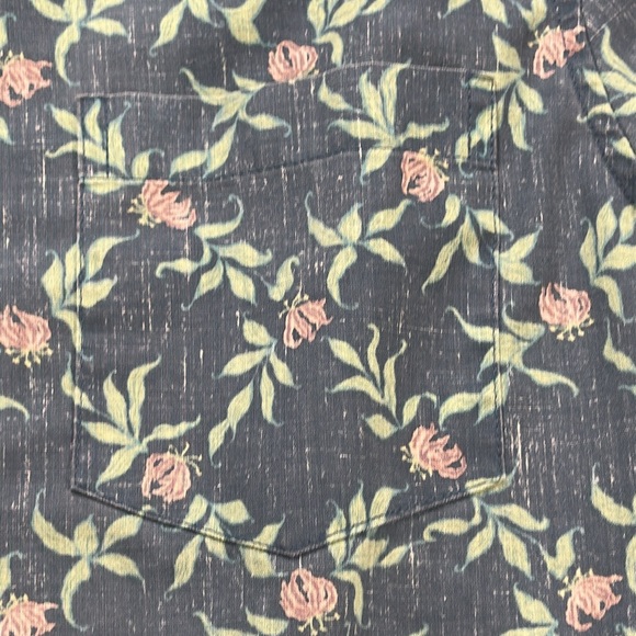 Reyn Spooner Short Sleeve Casual Button Down Cotto-Blend Shirt - Mens Medium - Picture 6 of 16